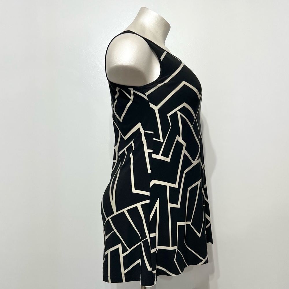 Sun Kim Abstract Sleeveless Tunic - Picture 3 of 8